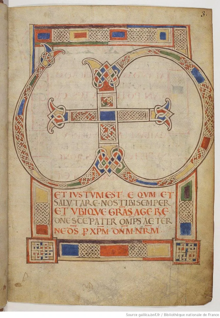 Missale benedictinum ad usum Trecensem 1001-1100 folio